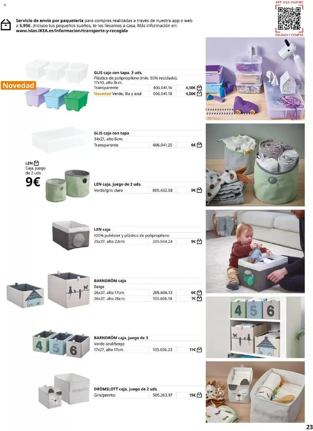 Folleto promocional de IKEA válido desde el 01/02/2026 - Página 23.