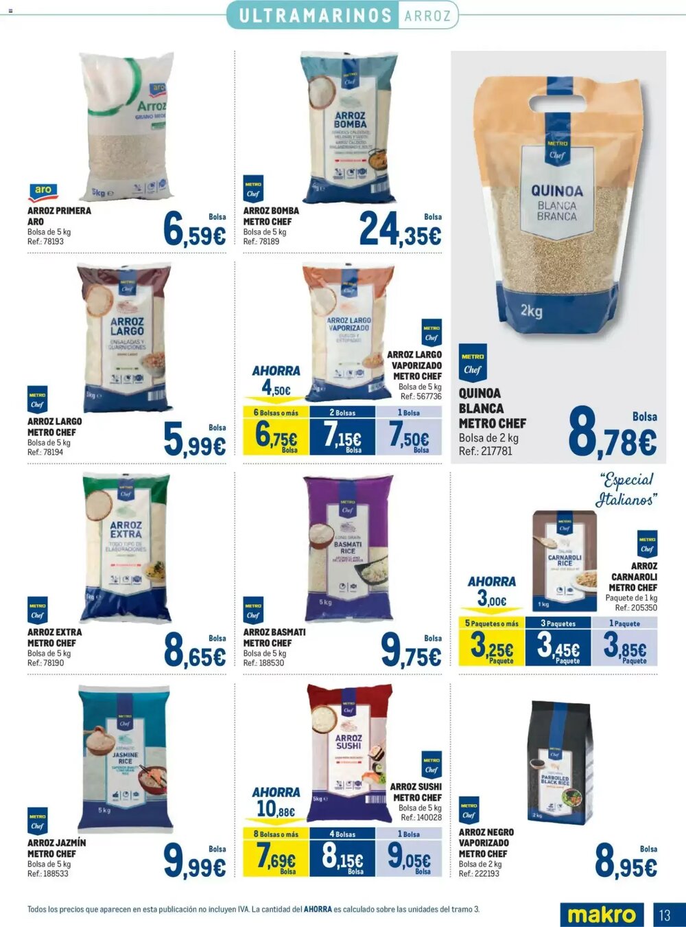 Folleto promocional de Makro válido desde el 02/02/2026 - Página 13.