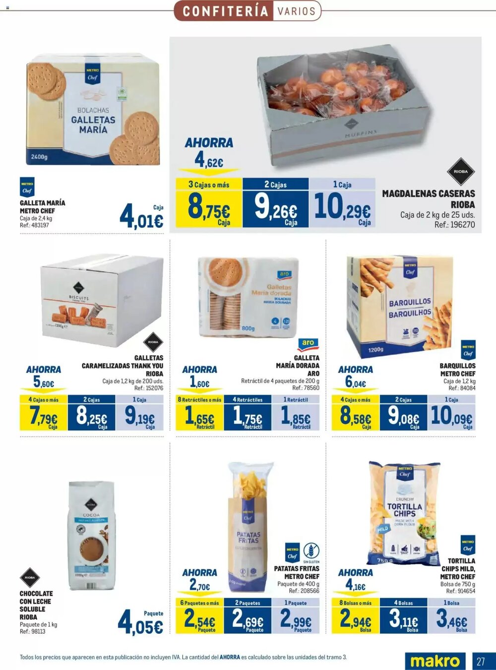Folleto promocional de Makro válido desde el 02/02/2026 - Página 27.