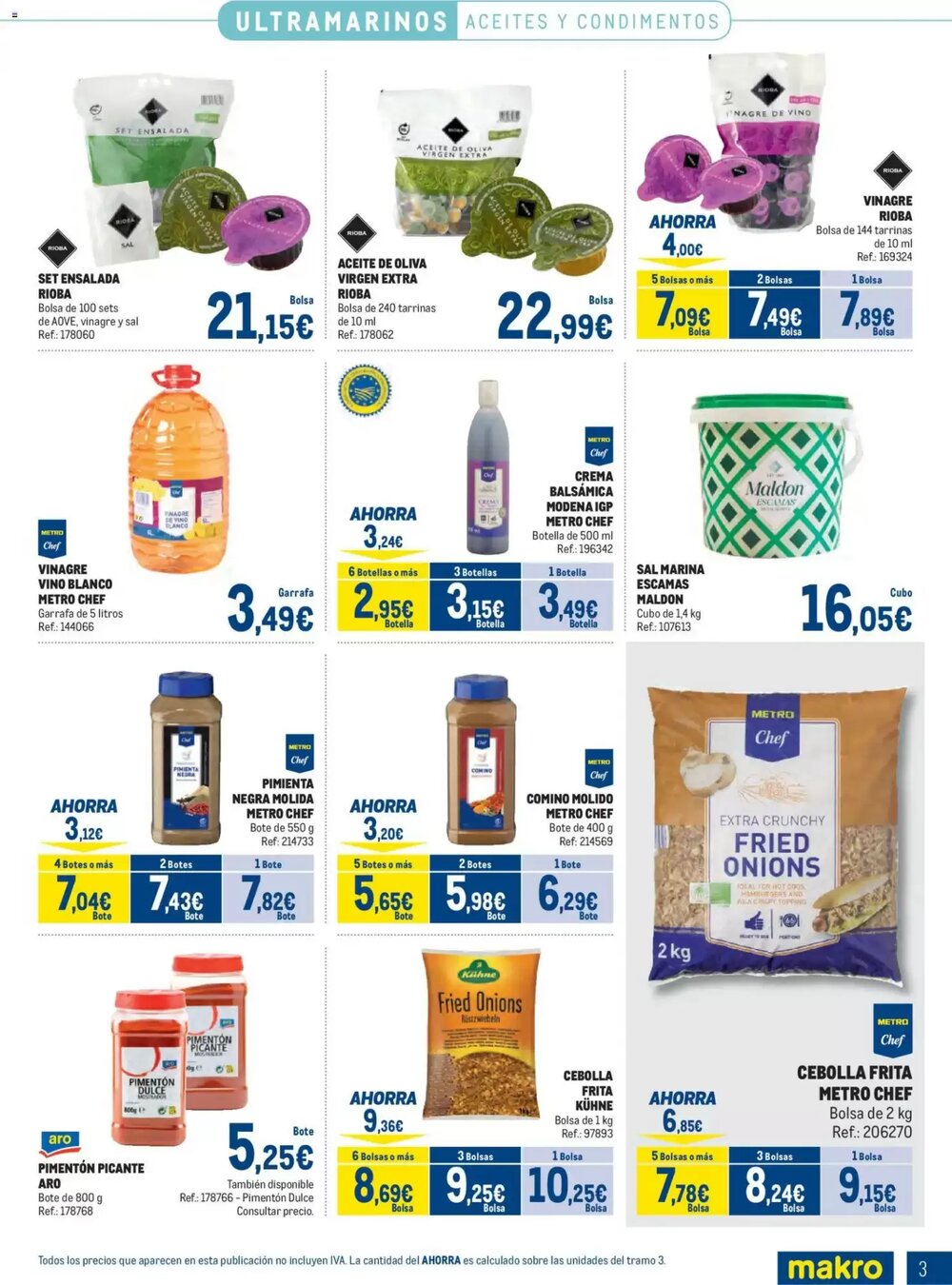 Folleto promocional de Makro válido desde el 02/02/2026 - Página 3.