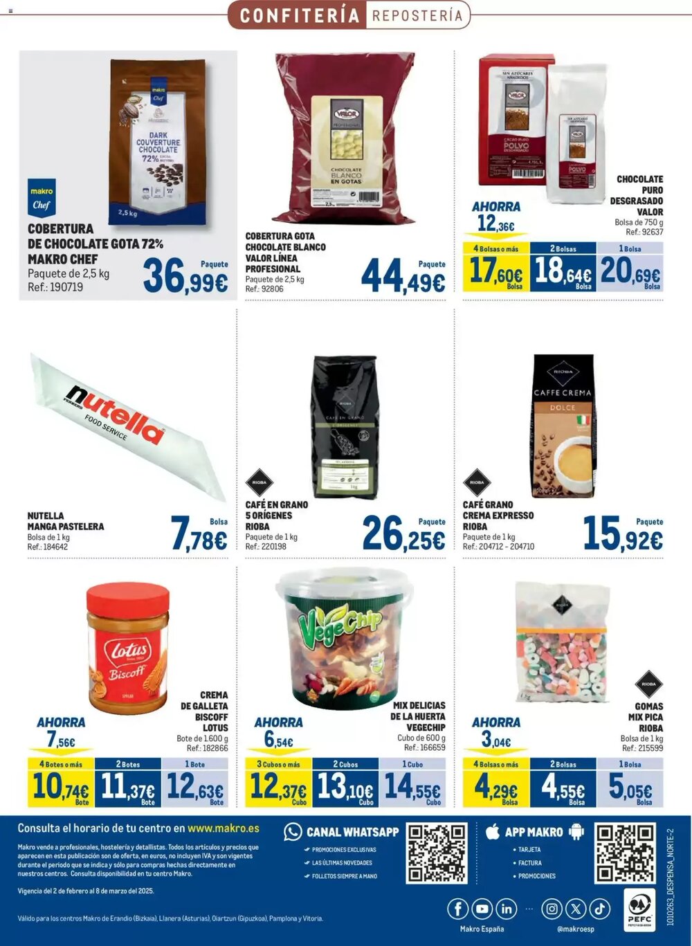 Folleto promocional de Makro válido desde el 02/02/2026 - Página 32.