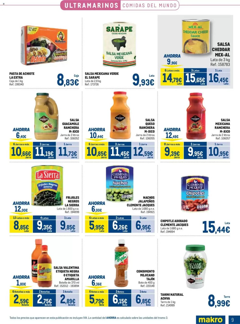 Folleto promocional de Makro válido desde el 02/02/2026 - Página 9.