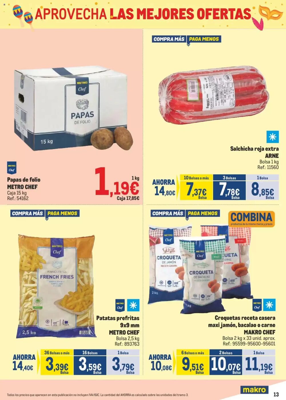 Folleto promocional de Makro válido desde el 02/02/2026 - Página 13.