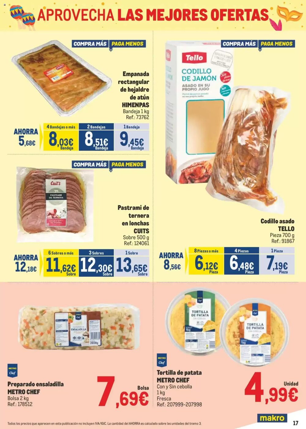 Folleto promocional de Makro válido desde el 02/02/2026 - Página 17.