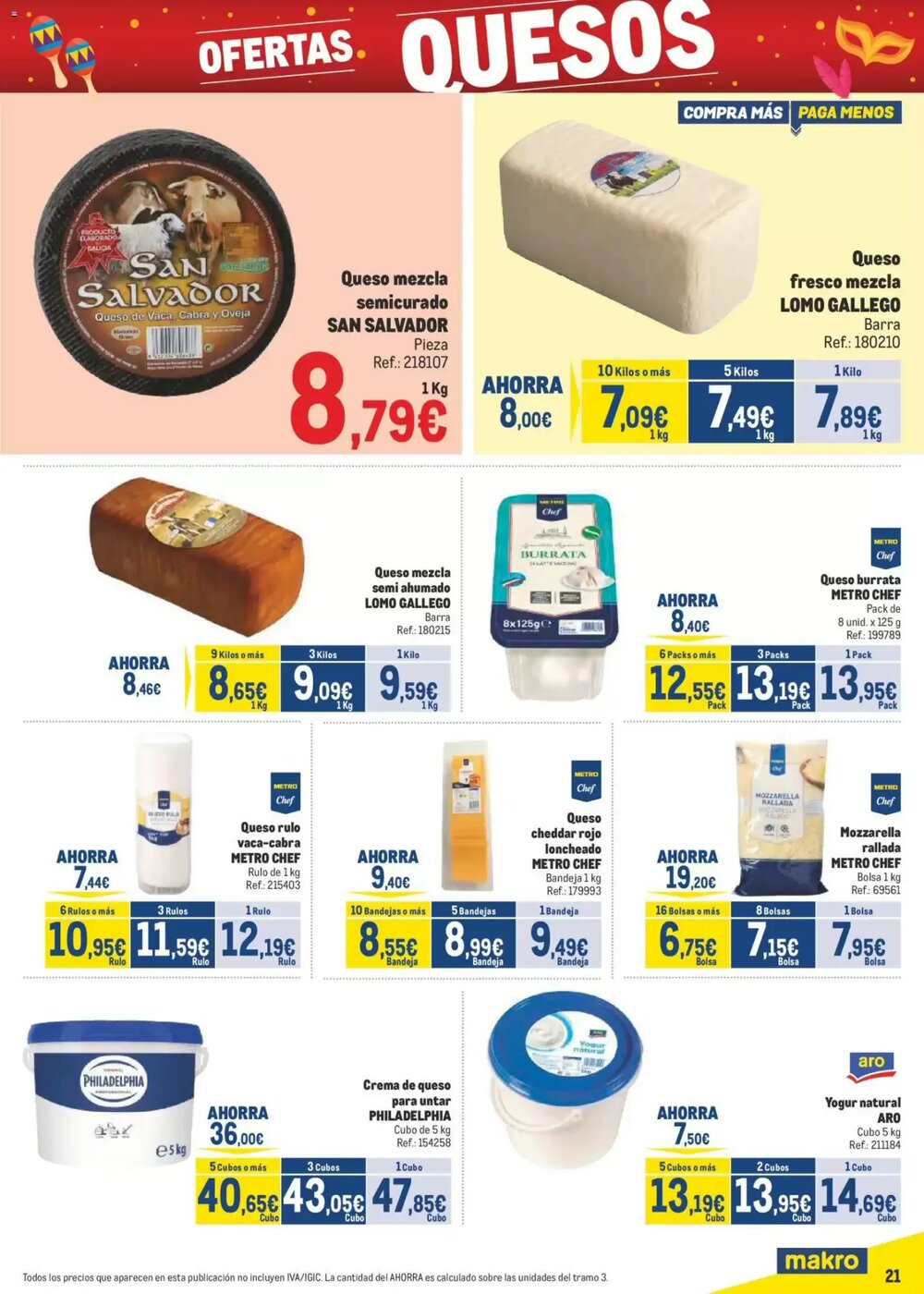 Folleto promocional de Makro válido desde el 02/02/2026 - Página 21.