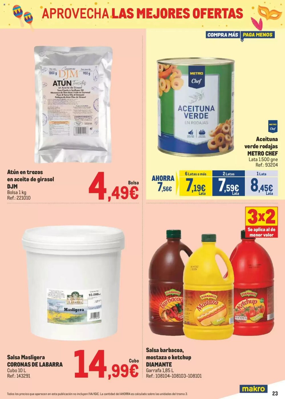 Folleto promocional de Makro válido desde el 02/02/2026 - Página 23.