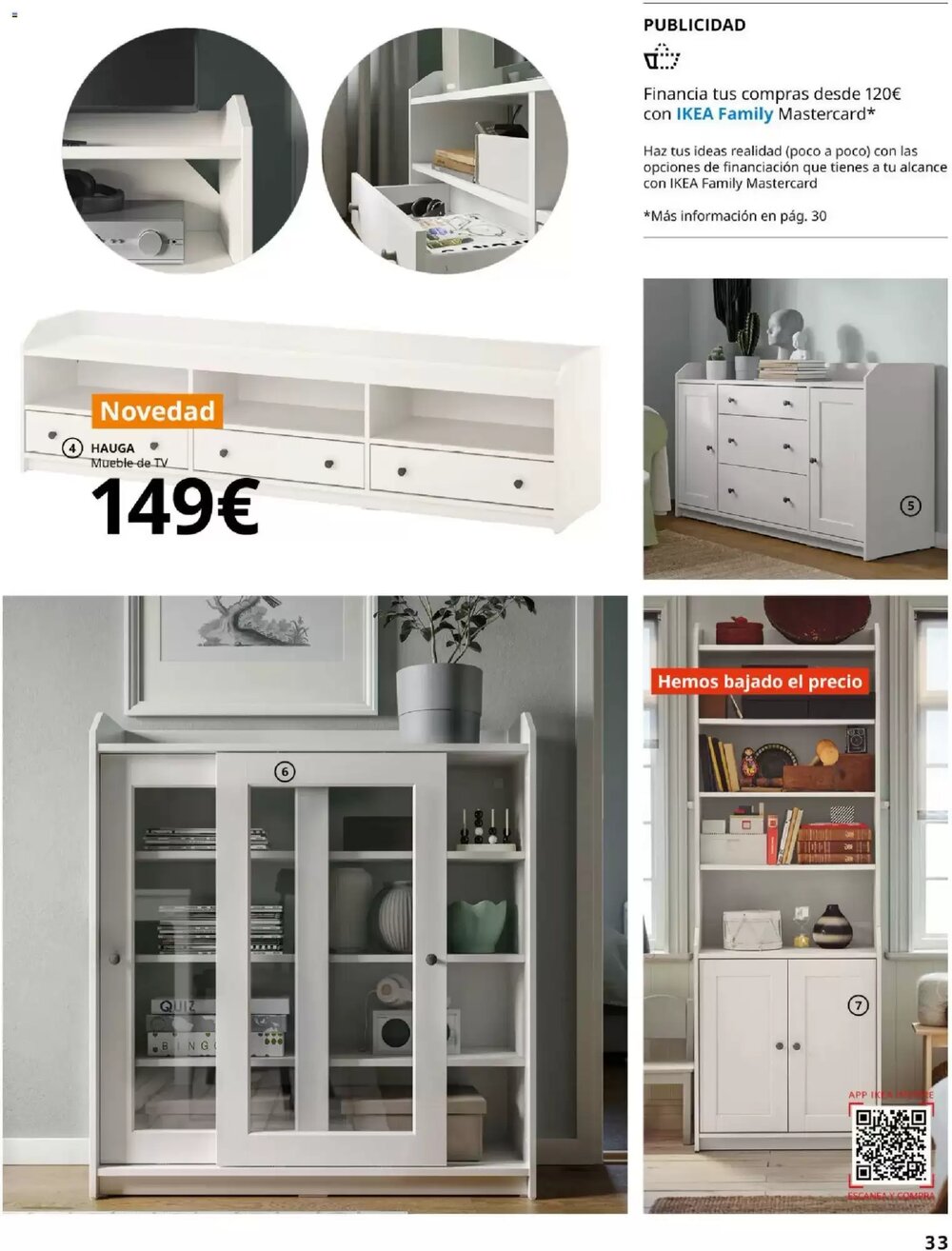 Folleto promocional de IKEA válido desde el 04/02/2026 - Página 33.
