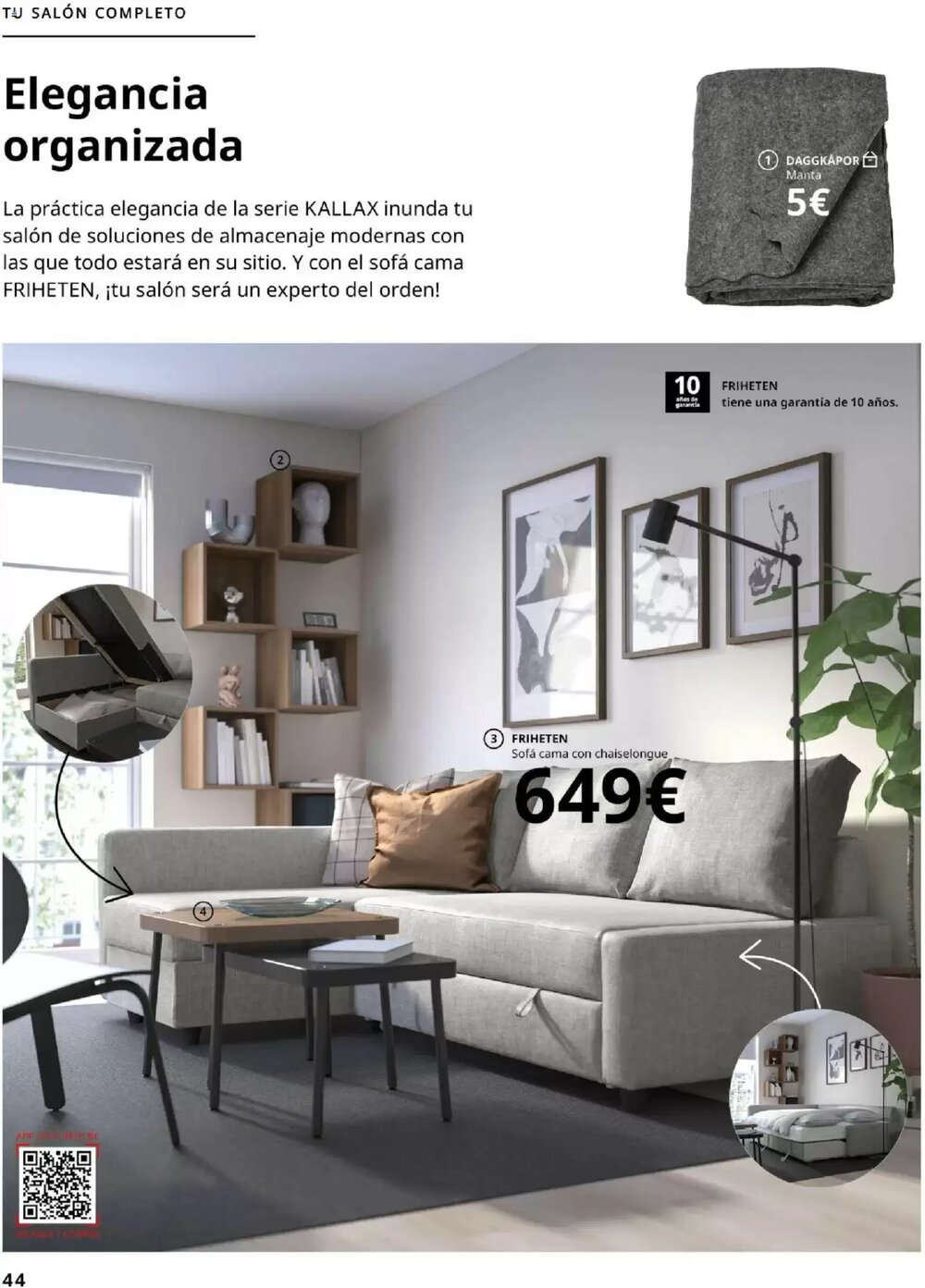 Folleto promocional de IKEA válido desde el 04/02/2026 - Página 44.