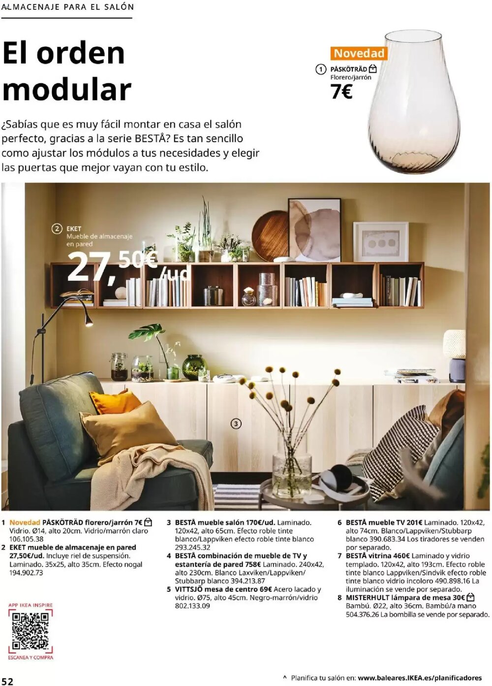 Folleto promocional de IKEA válido desde el 04/02/2026 - Página 52.