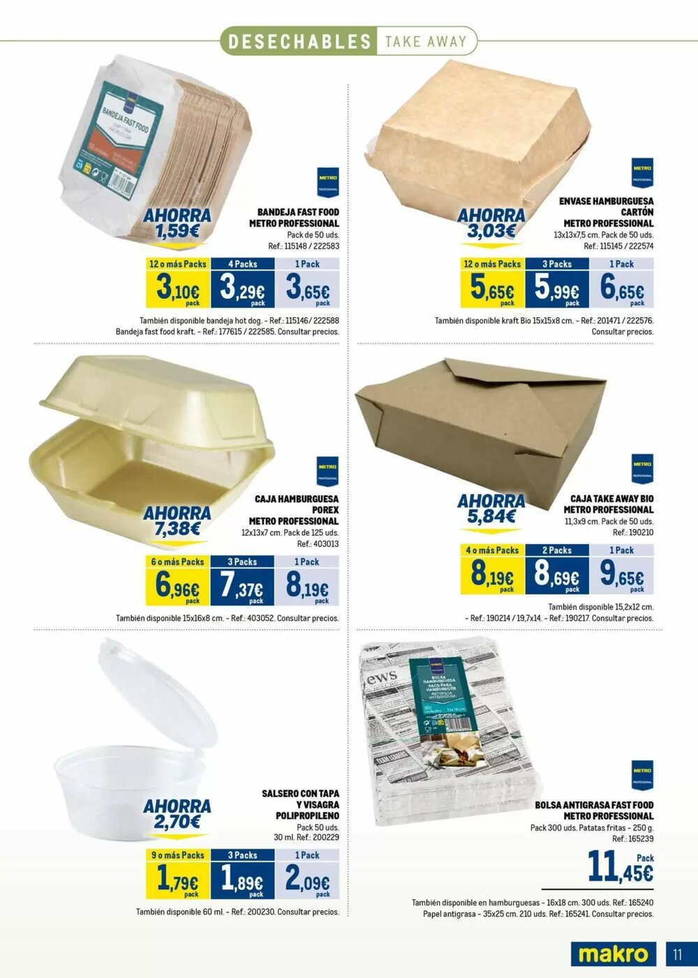 Folleto promocional de Makro válido desde el 04/02/2026 - Página 11.