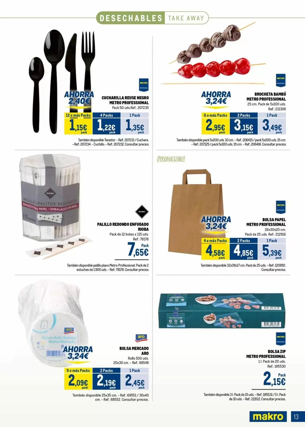 Folleto promocional de Makro válido desde el 04/02/2026 - Página 13.