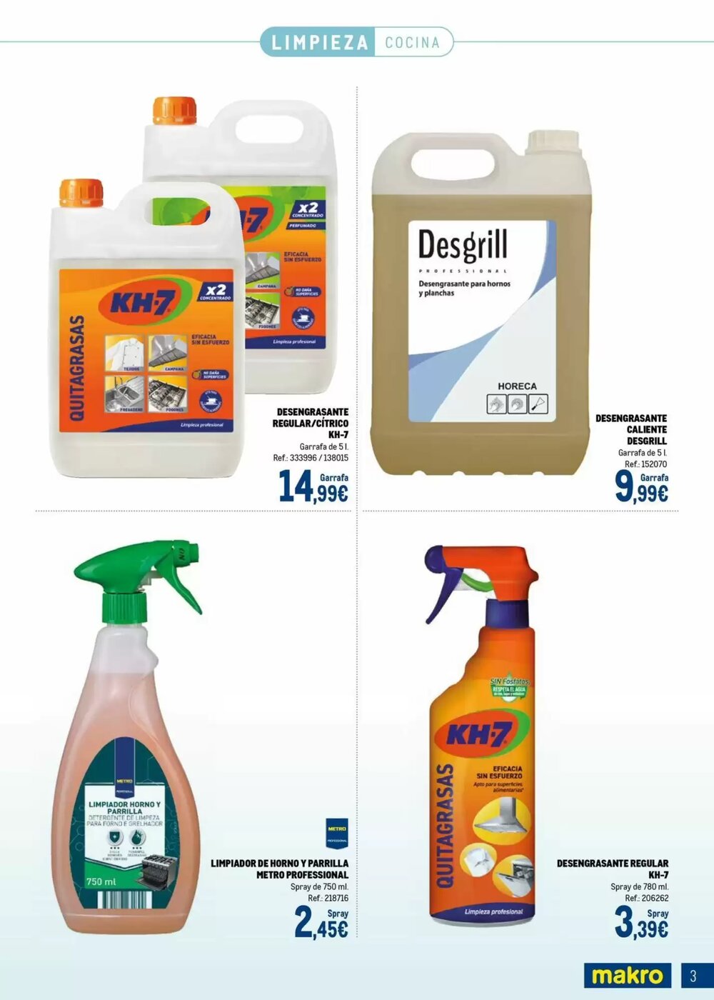 Folleto promocional de Makro válido desde el 04/02/2026 - Página 3.