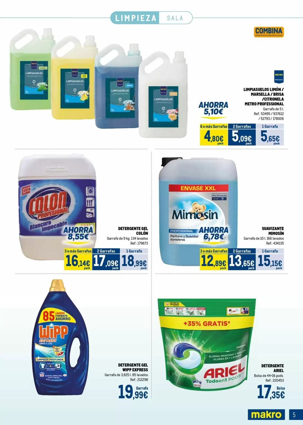 Folleto promocional de Makro válido desde el 04/02/2026 - Página 5.