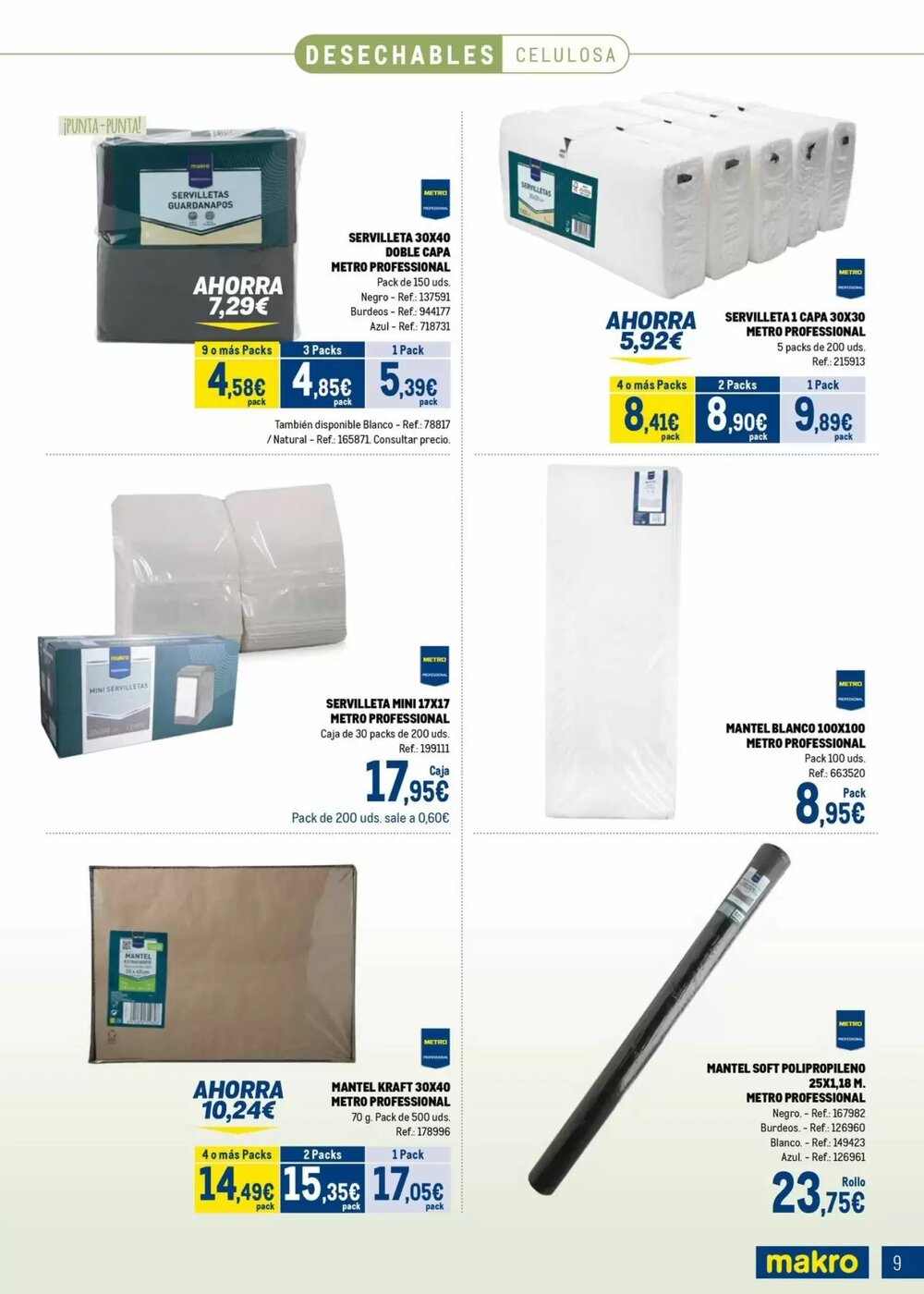 Folleto promocional de Makro válido desde el 04/02/2026 - Página 9.