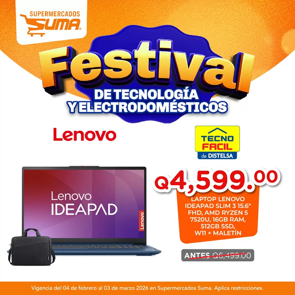 Folleto promocional de Suma Supermercados válido desde el 04/02/2026 - Página 5.