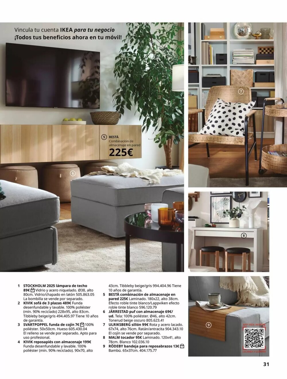 Folleto promocional de IKEA válido desde el 09/02/2026 - Página 31.