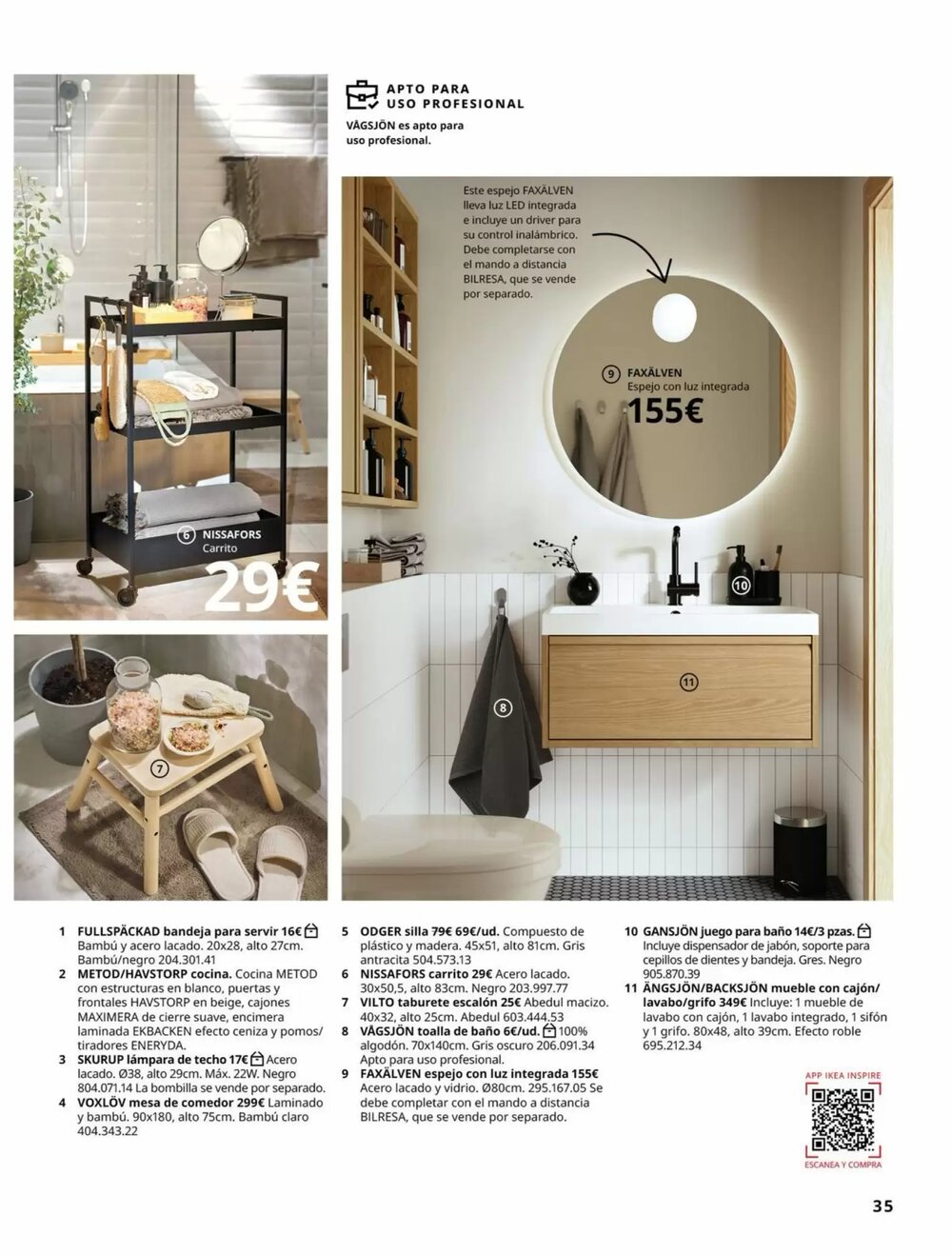 Folleto promocional de IKEA válido desde el 09/02/2026 - Página 35.