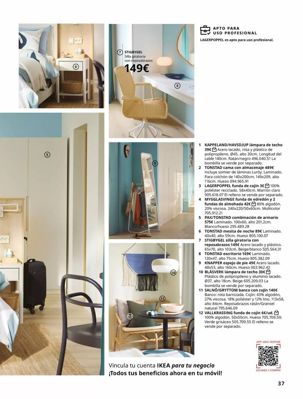 Folleto promocional de IKEA válido desde el 09/02/2026 - Página 37.