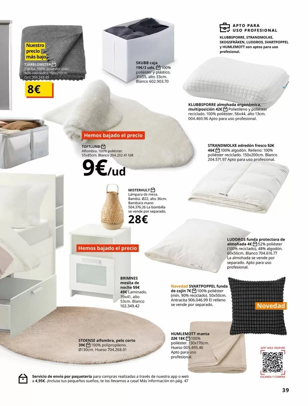 Folleto promocional de IKEA válido desde el 09/02/2026 - Página 39.