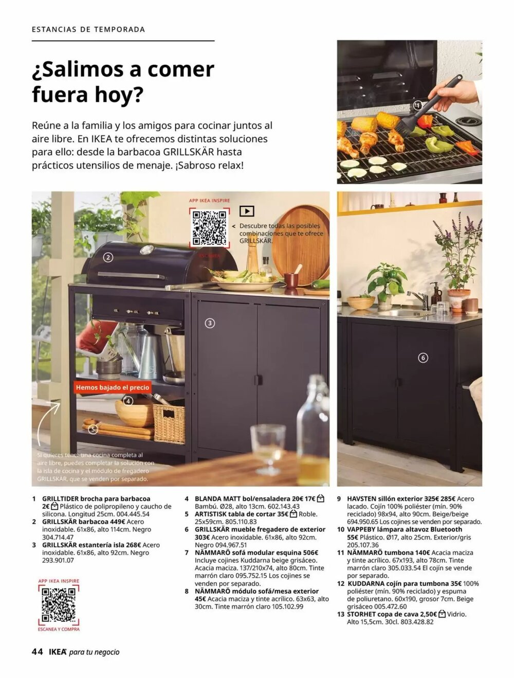 Folleto promocional de IKEA válido desde el 09/02/2026 - Página 44.