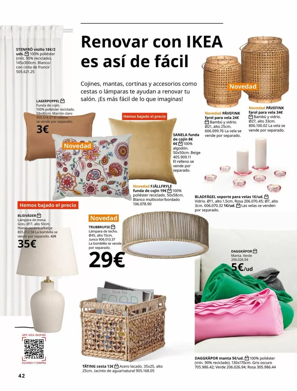 Folleto promocional de IKEA válido desde el 09/02/2026 - Página 42.