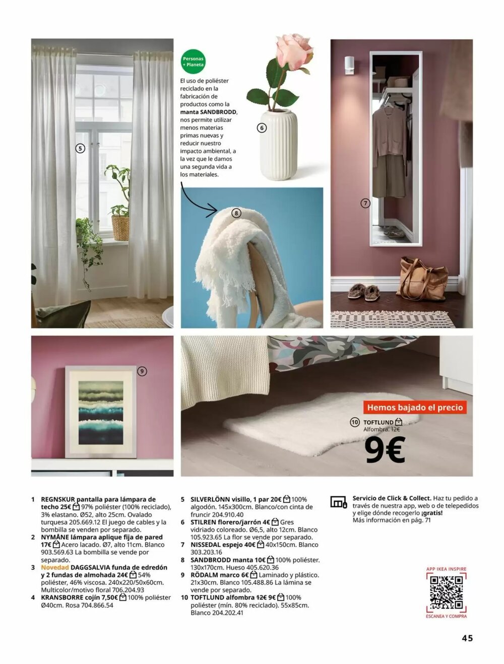 Folleto promocional de IKEA válido desde el 09/02/2026 - Página 45.