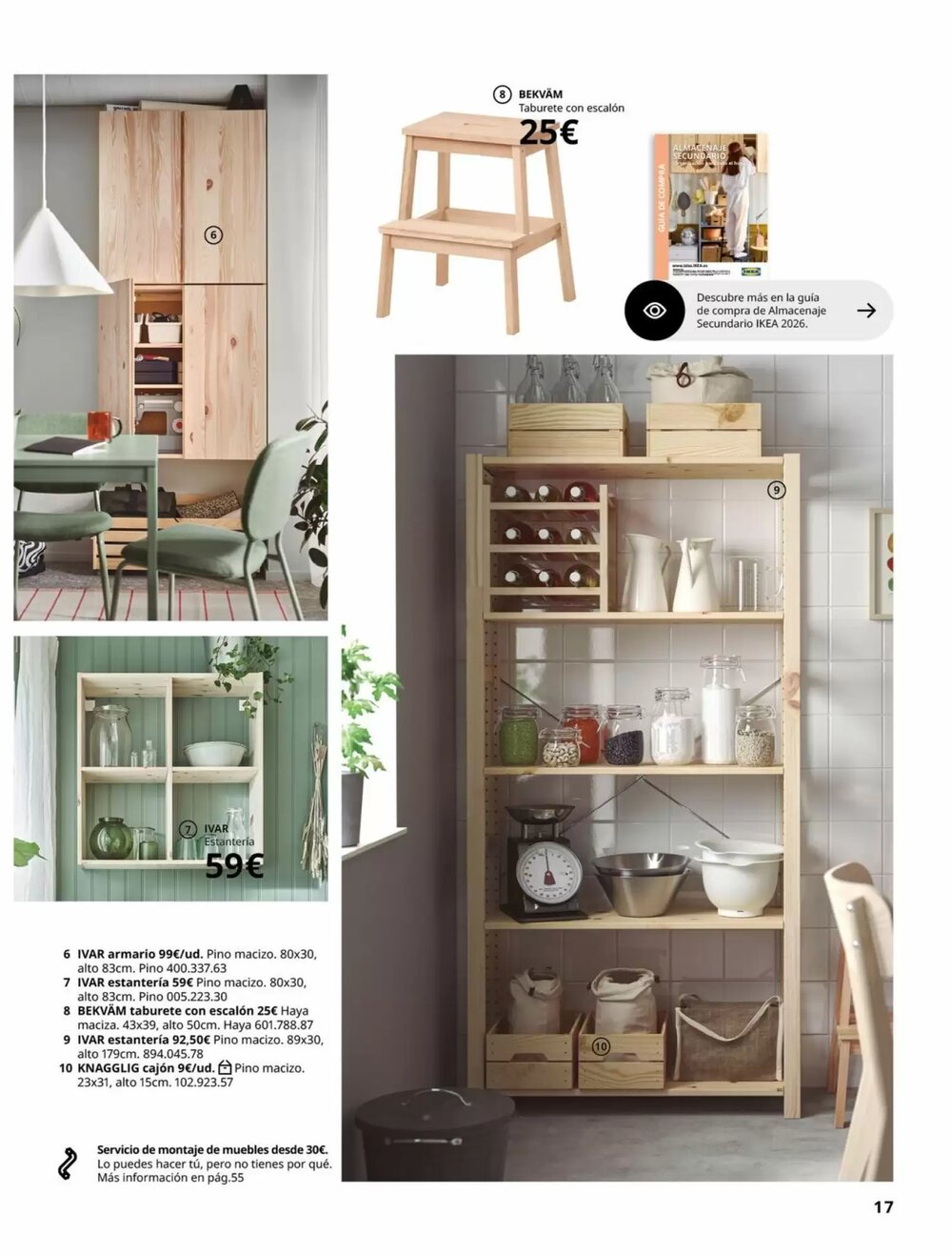 Folleto promocional de IKEA válido desde el 09/02/2026 - Página 17.