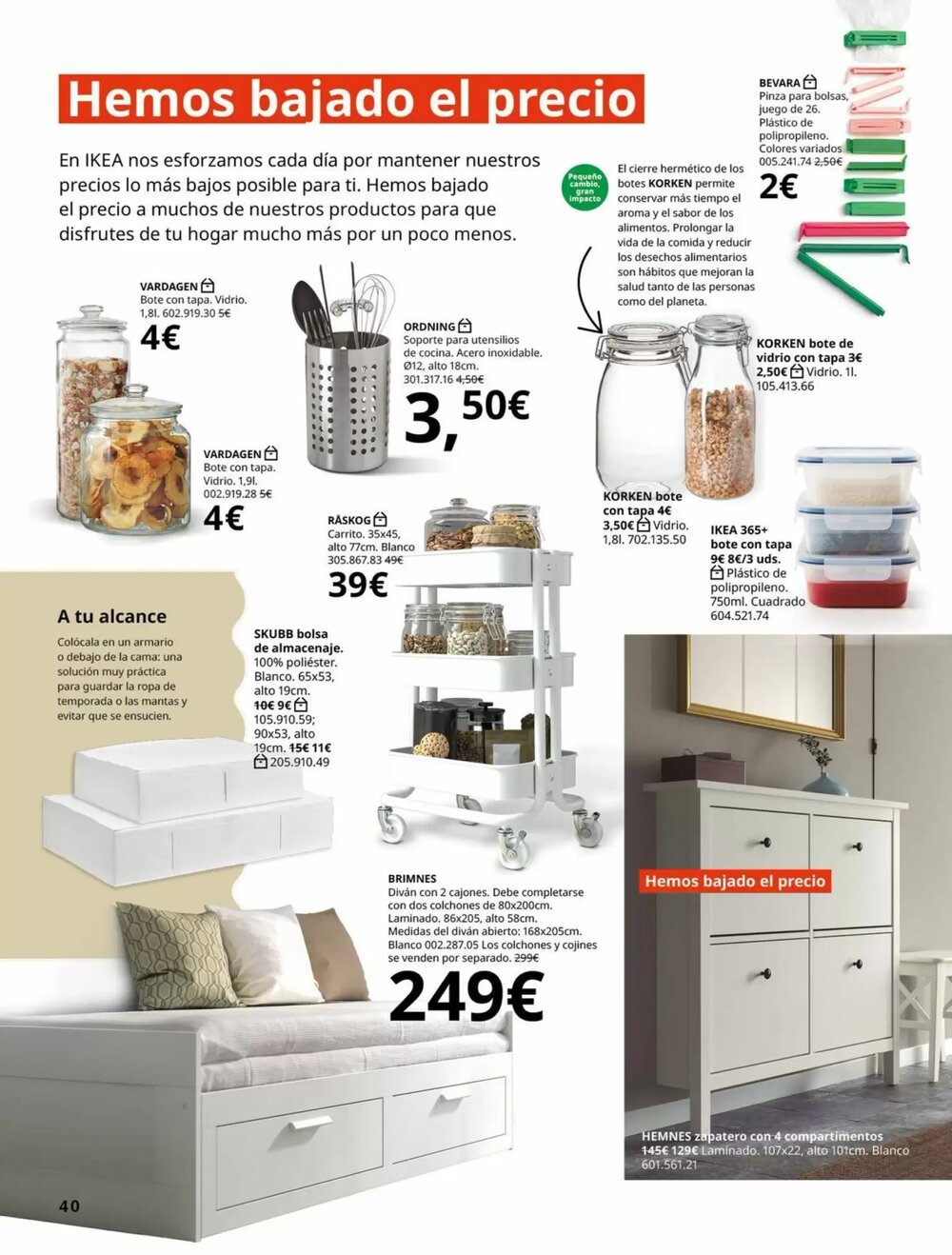 Folleto promocional de IKEA válido desde el 09/02/2026 - Página 40.