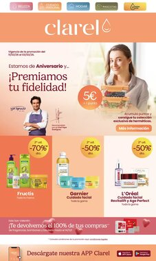 Folleto promocional de Clarel válido desde el 11/02/2026