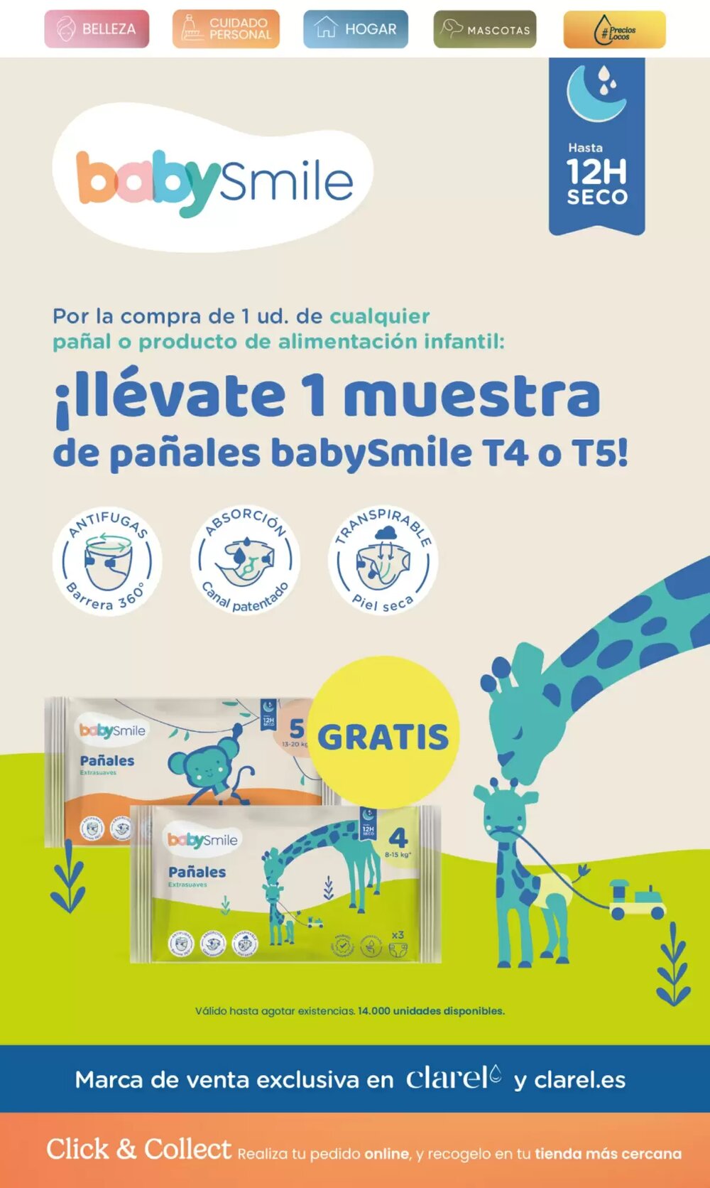 Folleto promocional de Clarel válido desde el 11/02/2026 - Página 8.