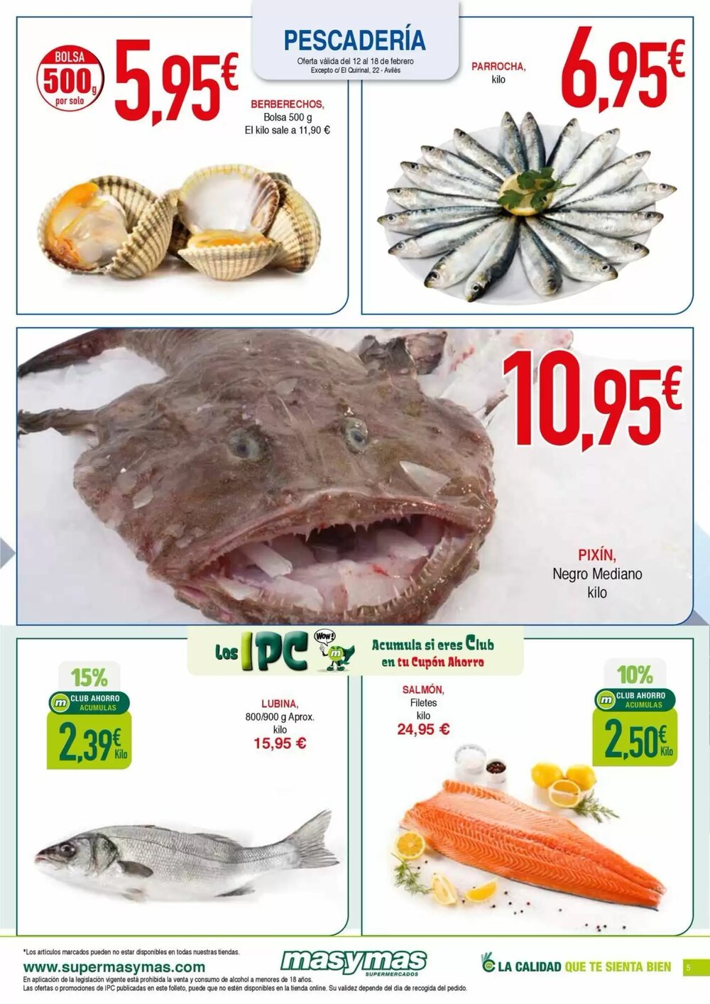 Folleto promocional de Masymas válido desde el 12/02/2026 - Página 5.