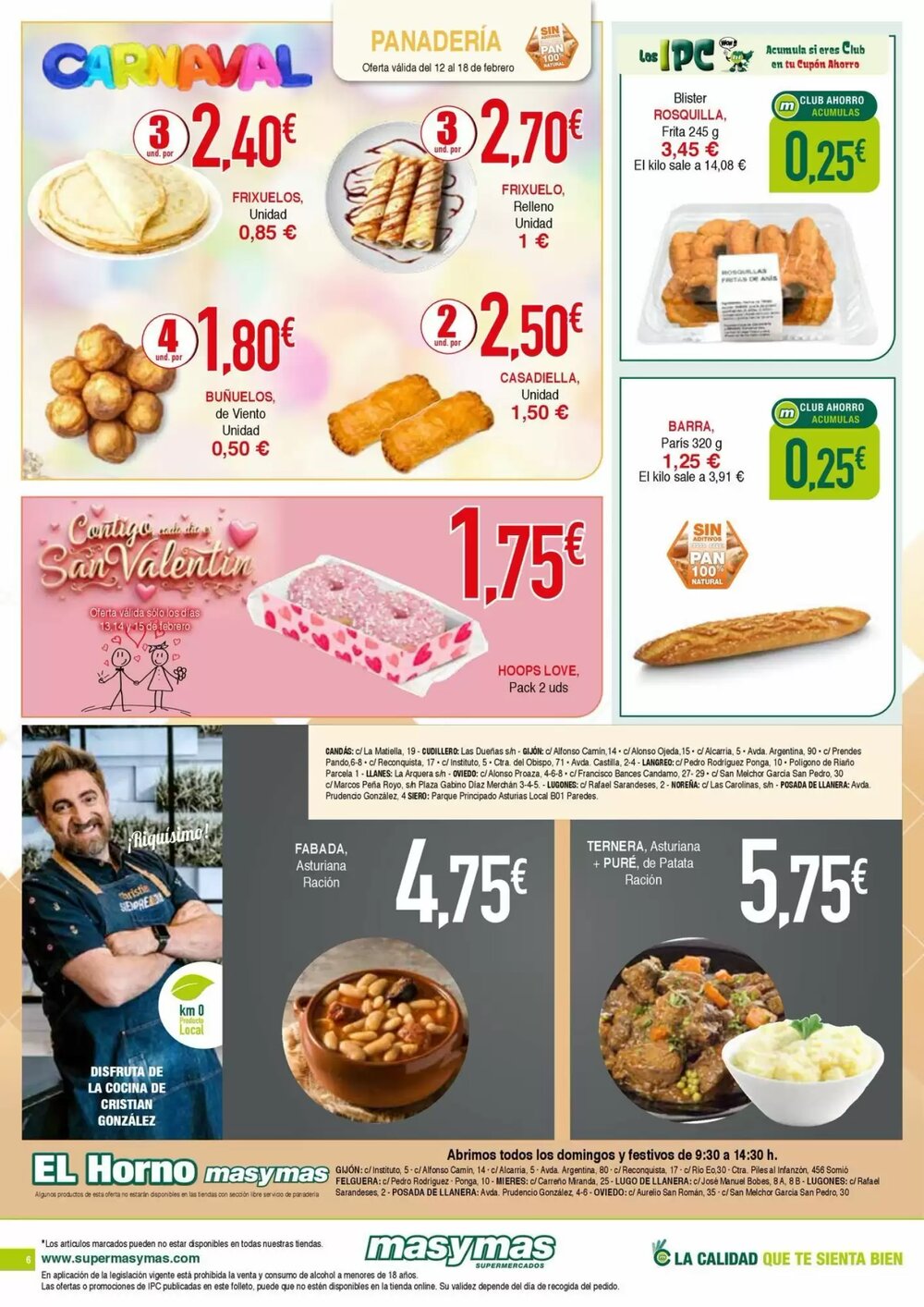 Folleto promocional de Masymas válido desde el 12/02/2026 - Página 6.