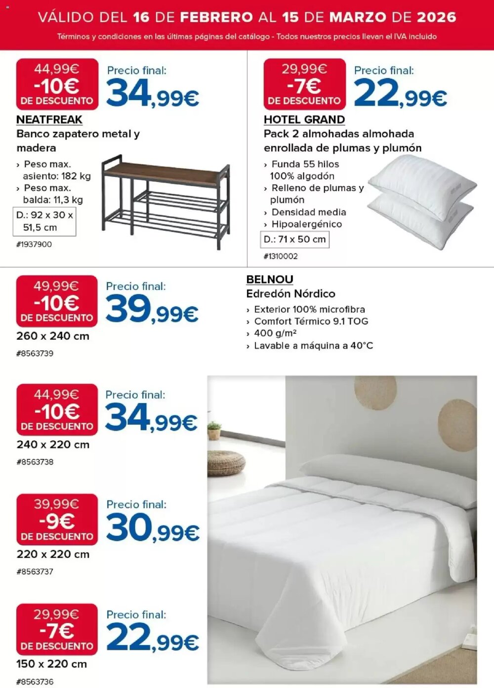 Folleto promocional de Costco válido desde el 16/02/2026 - Página 12.