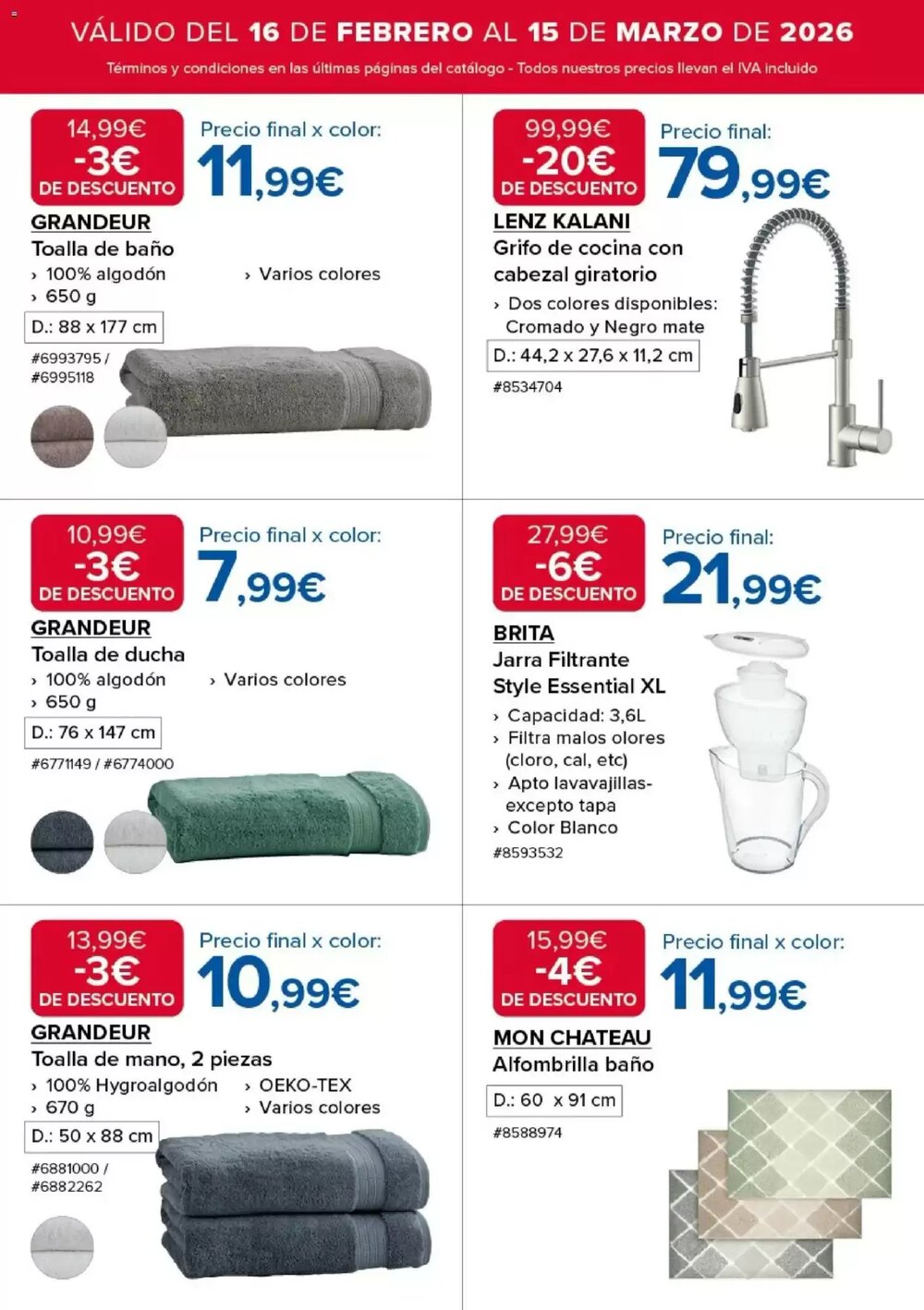 Folleto promocional de Costco válido desde el 16/02/2026 - Página 13.