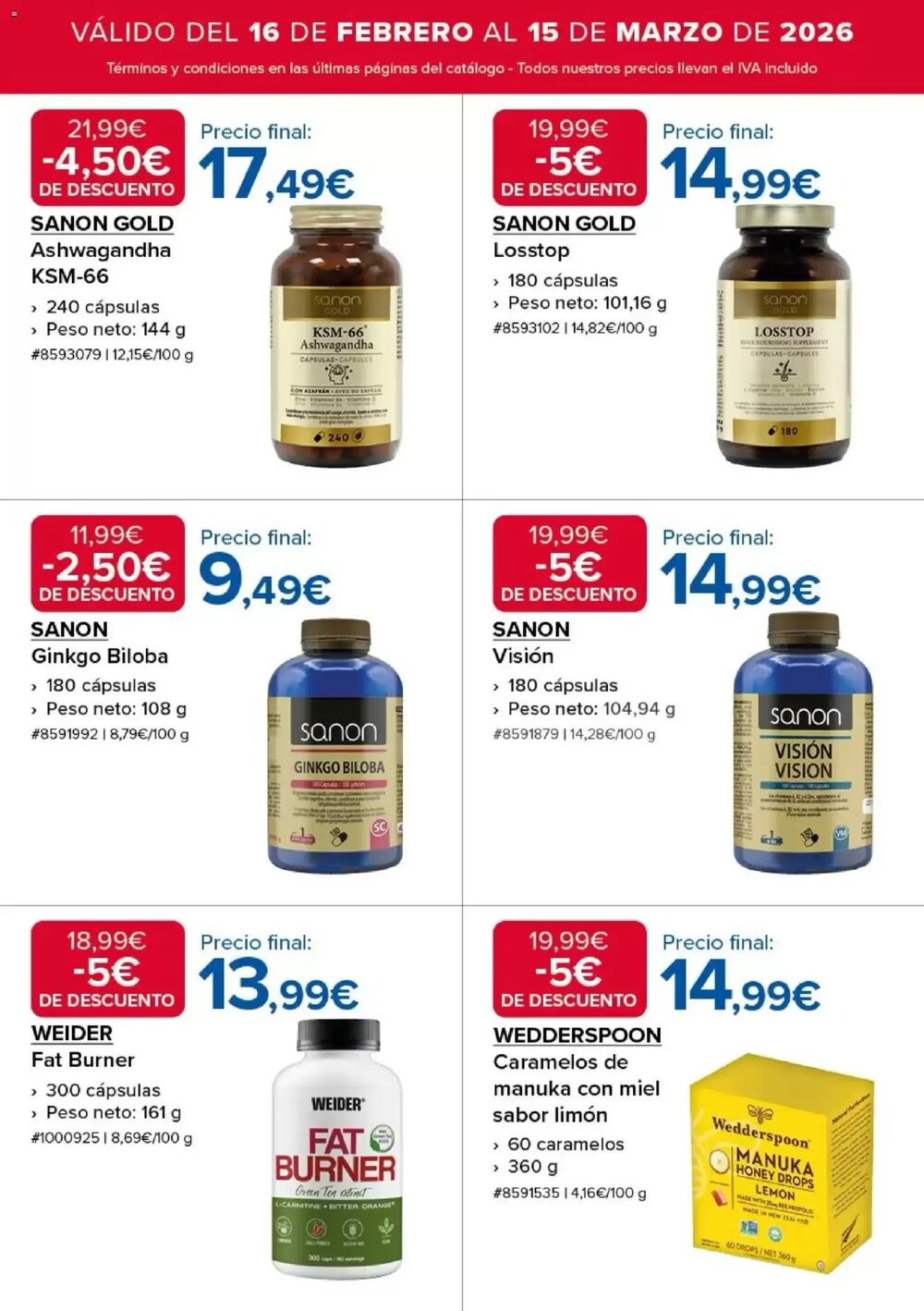 Folleto promocional de Costco válido desde el 16/02/2026 - Página 19.