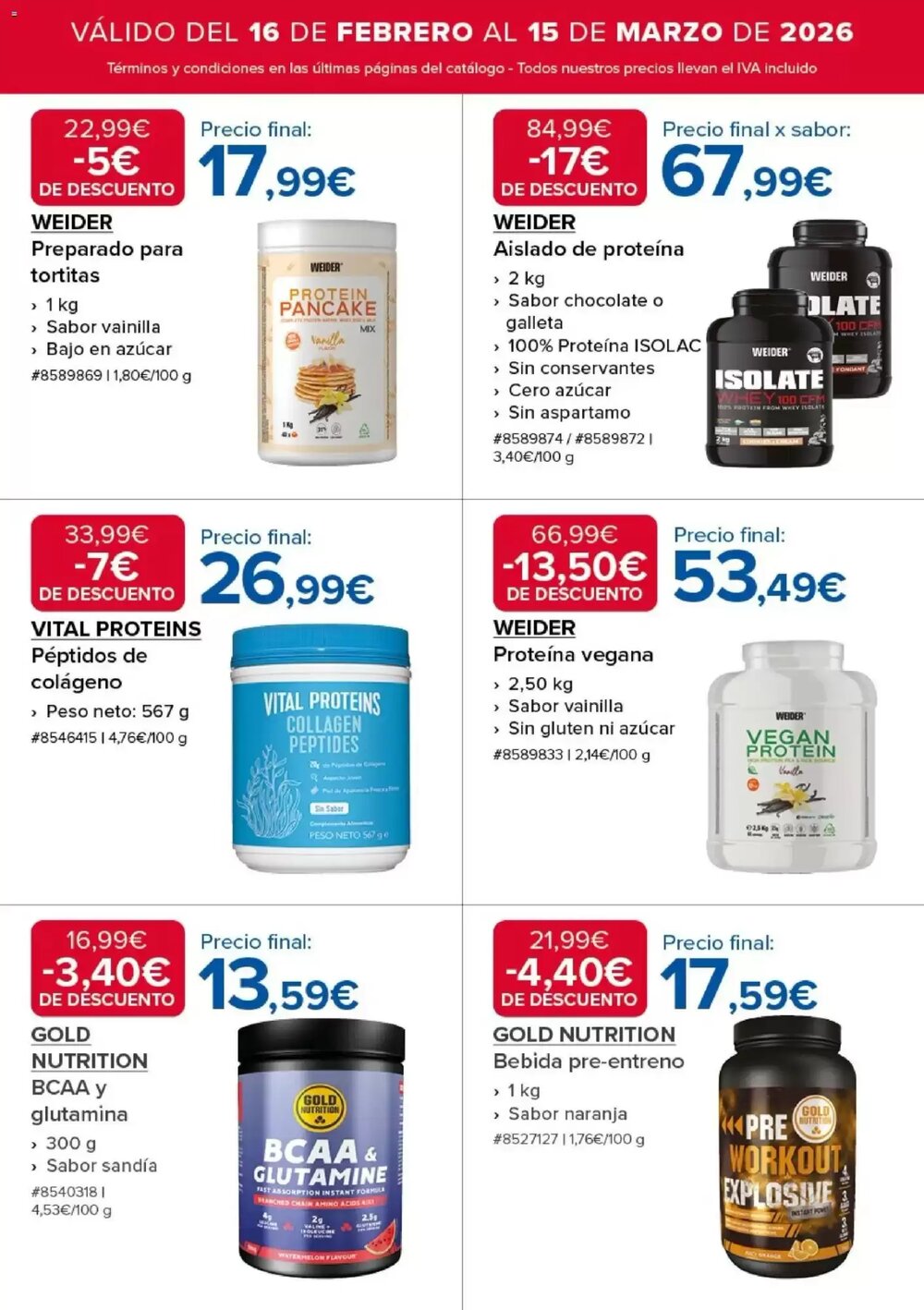 Folleto promocional de Costco válido desde el 16/02/2026 - Página 20.
