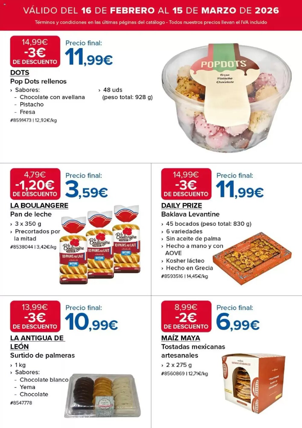 Folleto promocional de Costco válido desde el 16/02/2026 - Página 6.