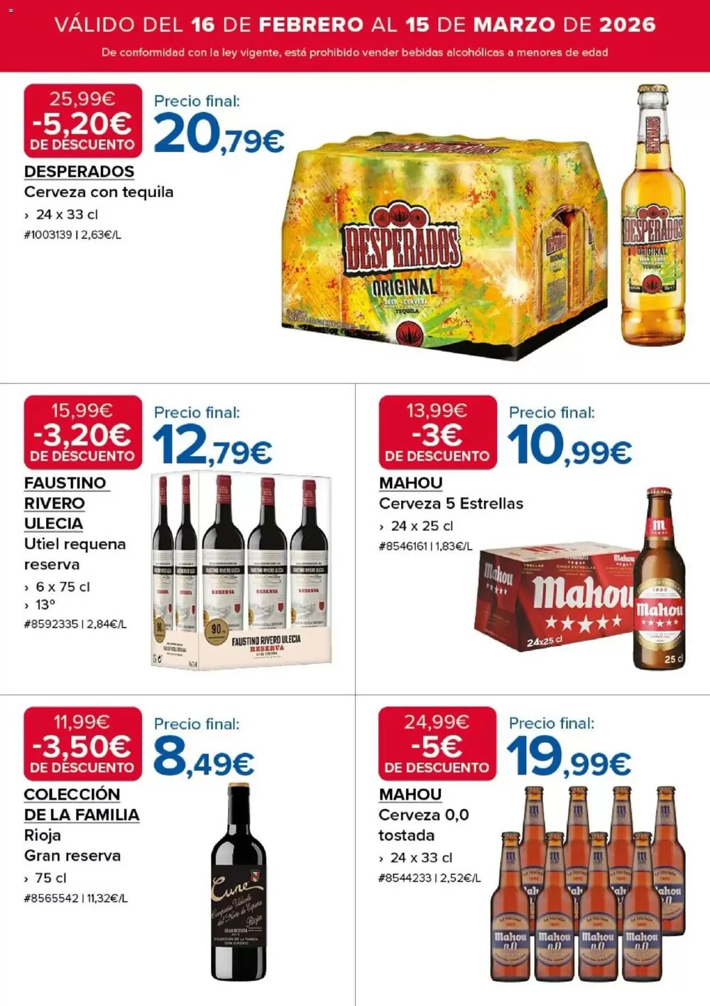 Folleto promocional de Costco válido desde el 16/02/2026 - Página 8.