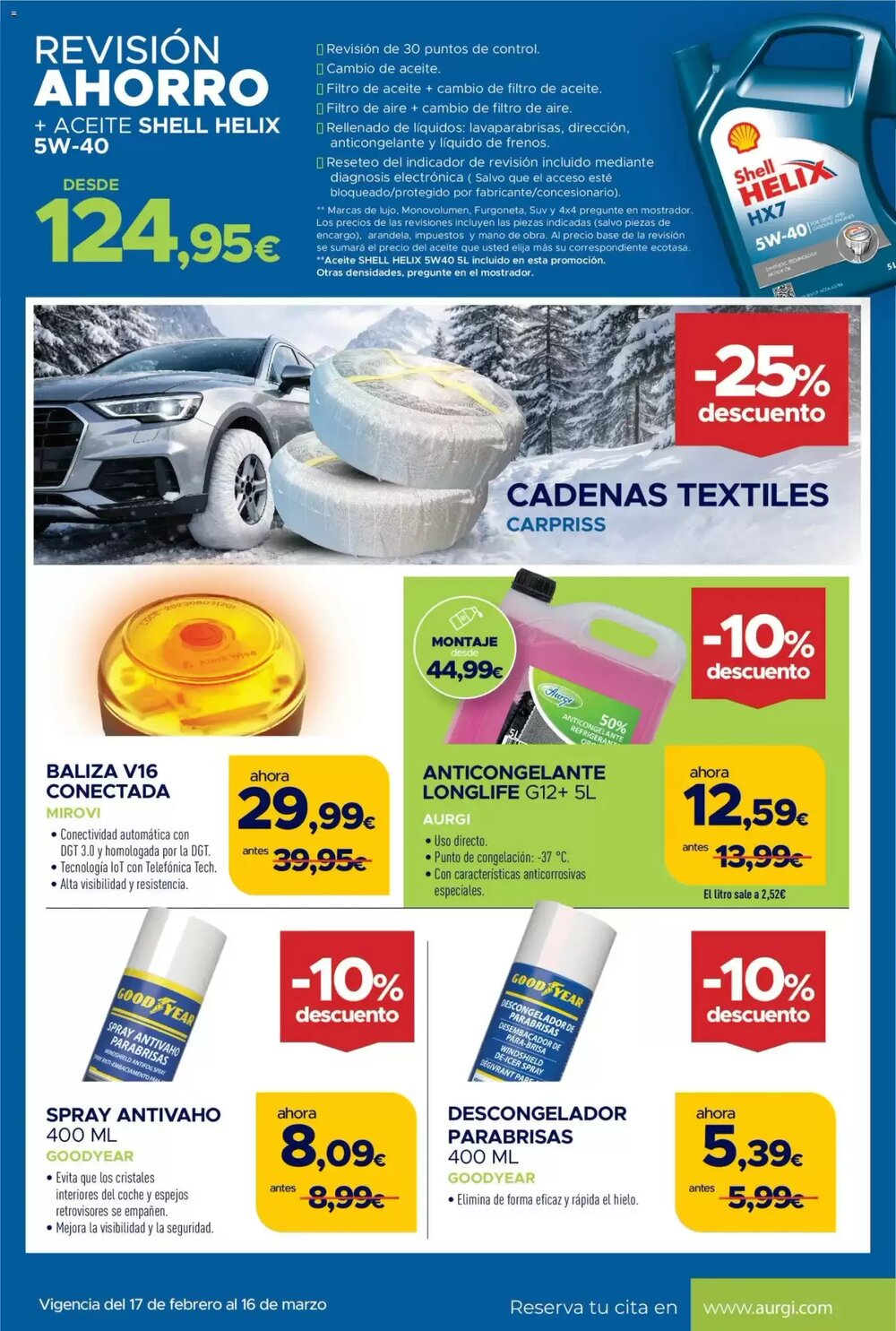 Folleto promocional de Aurgi válido desde el 17/02/2026 - Página 2.