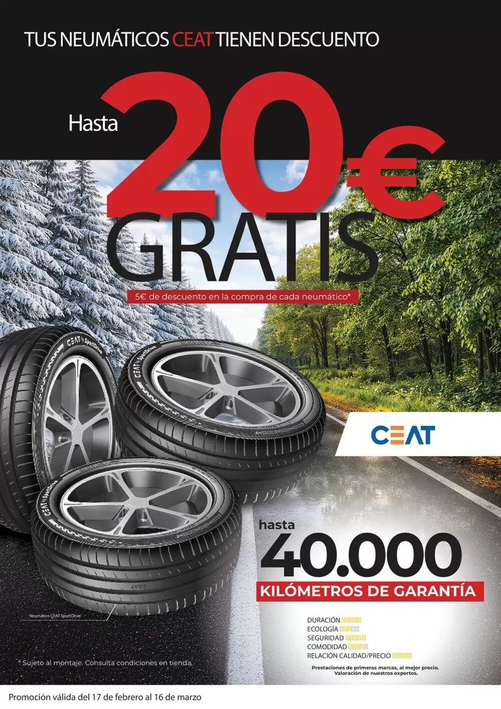 Folleto promocional de MotorTown válido desde el 17/02/2026 - Página 1.