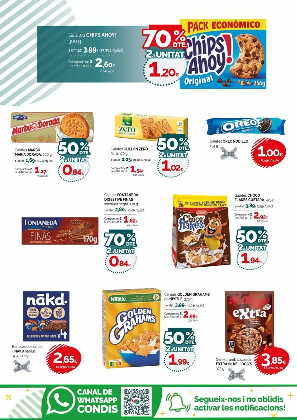 Folleto promocional de Condis válido desde el 18/02/2026 - Página 12.