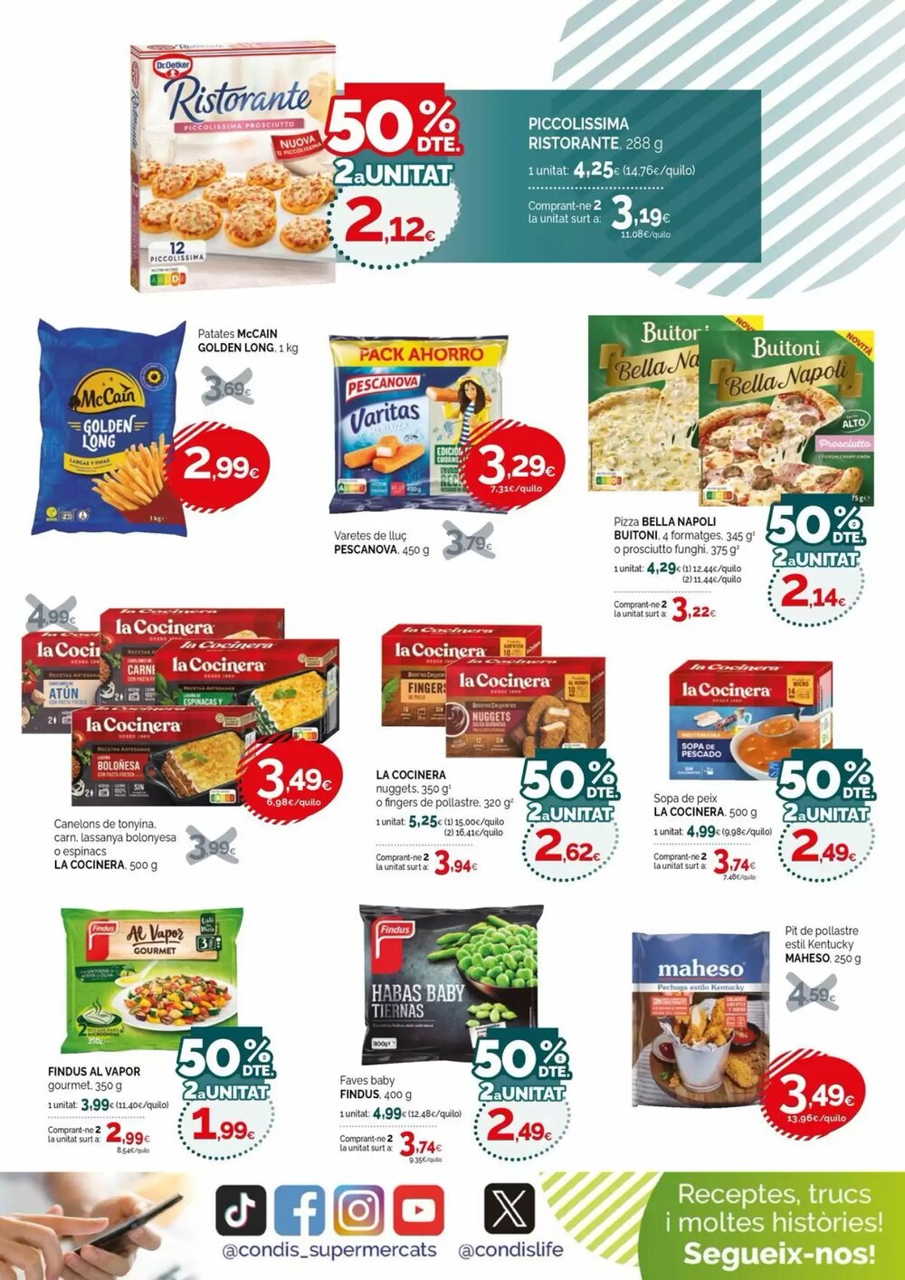 Folleto promocional de Condis válido desde el 18/02/2026 - Página 7.