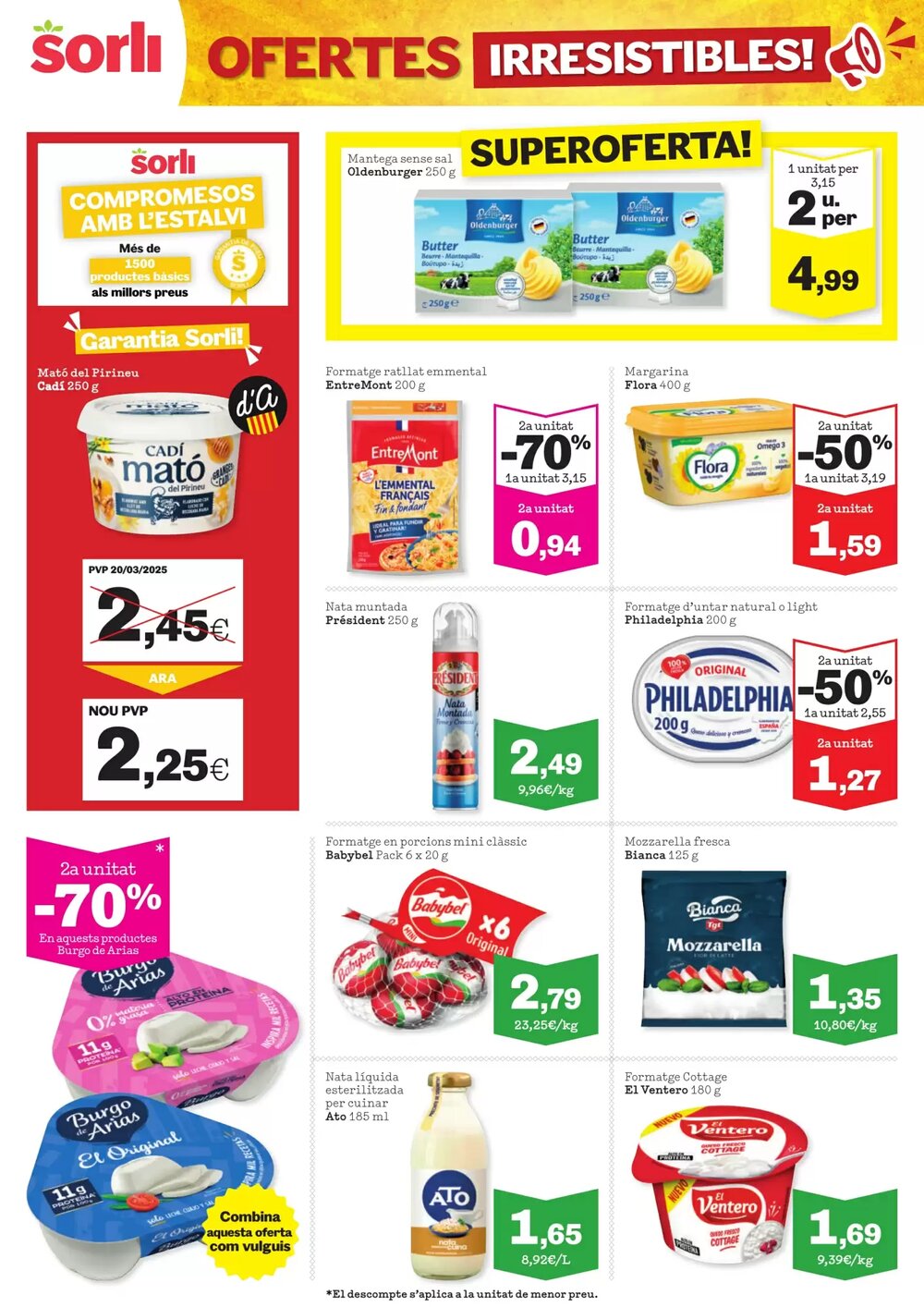 Folleto promocional de Sorli válido desde el 18/02/2026 - Página 10.