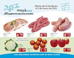 Folleto promocional de Supermercados Bip Bip válido desde el 18/02/2026