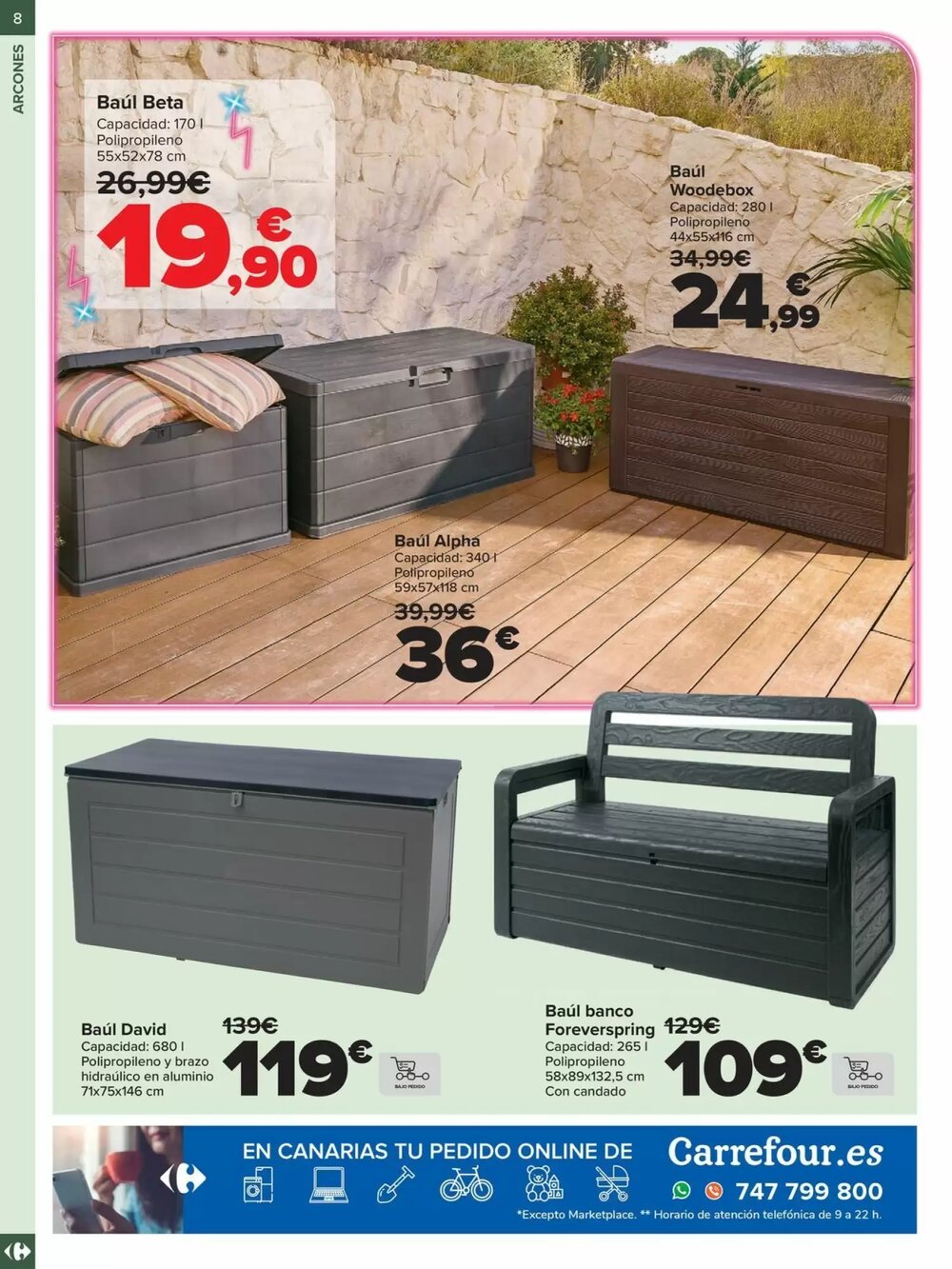 Folleto promocional de Carrefour válido desde el 19/02/2026 - Página 8.