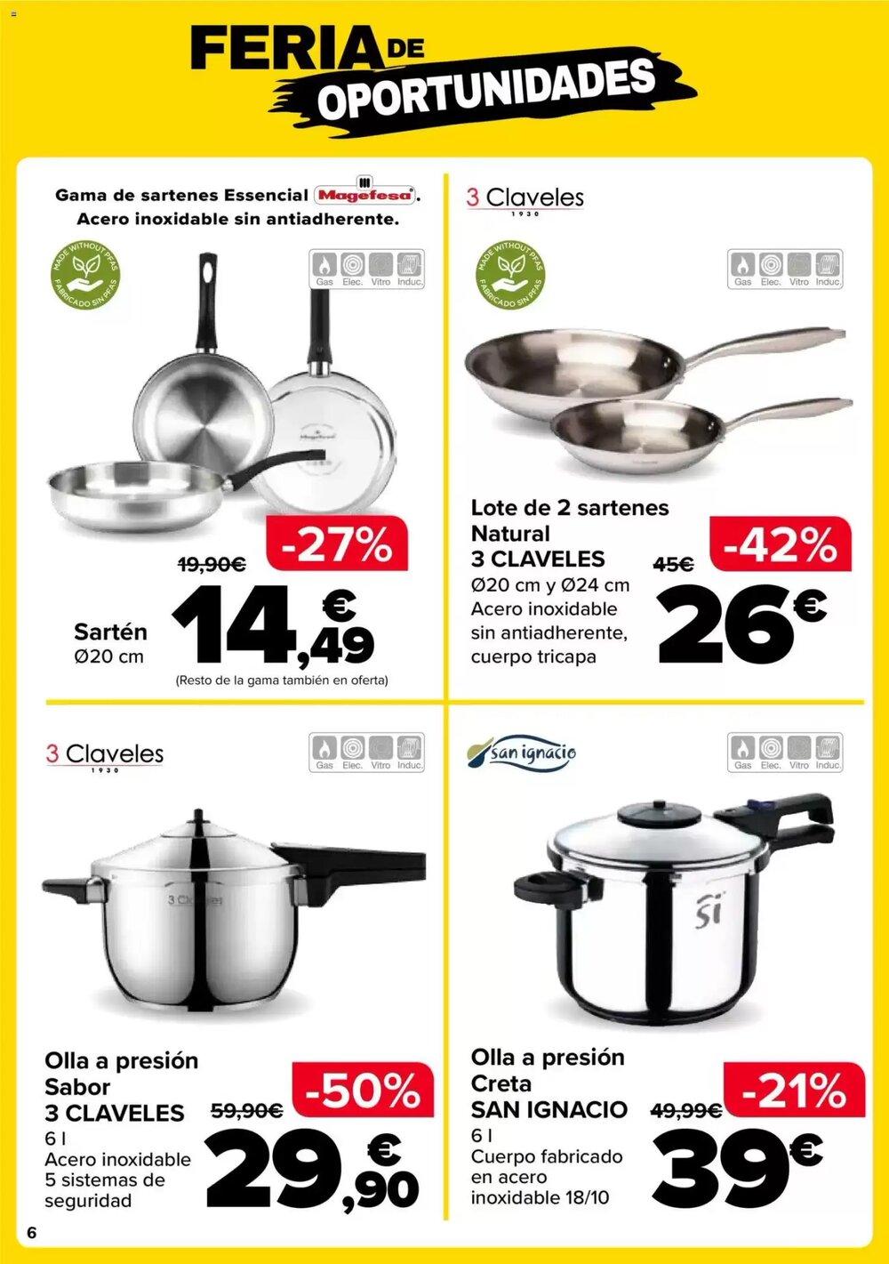 Folleto promocional de Carrefour válido desde el 19/02/2026 - Página 6.