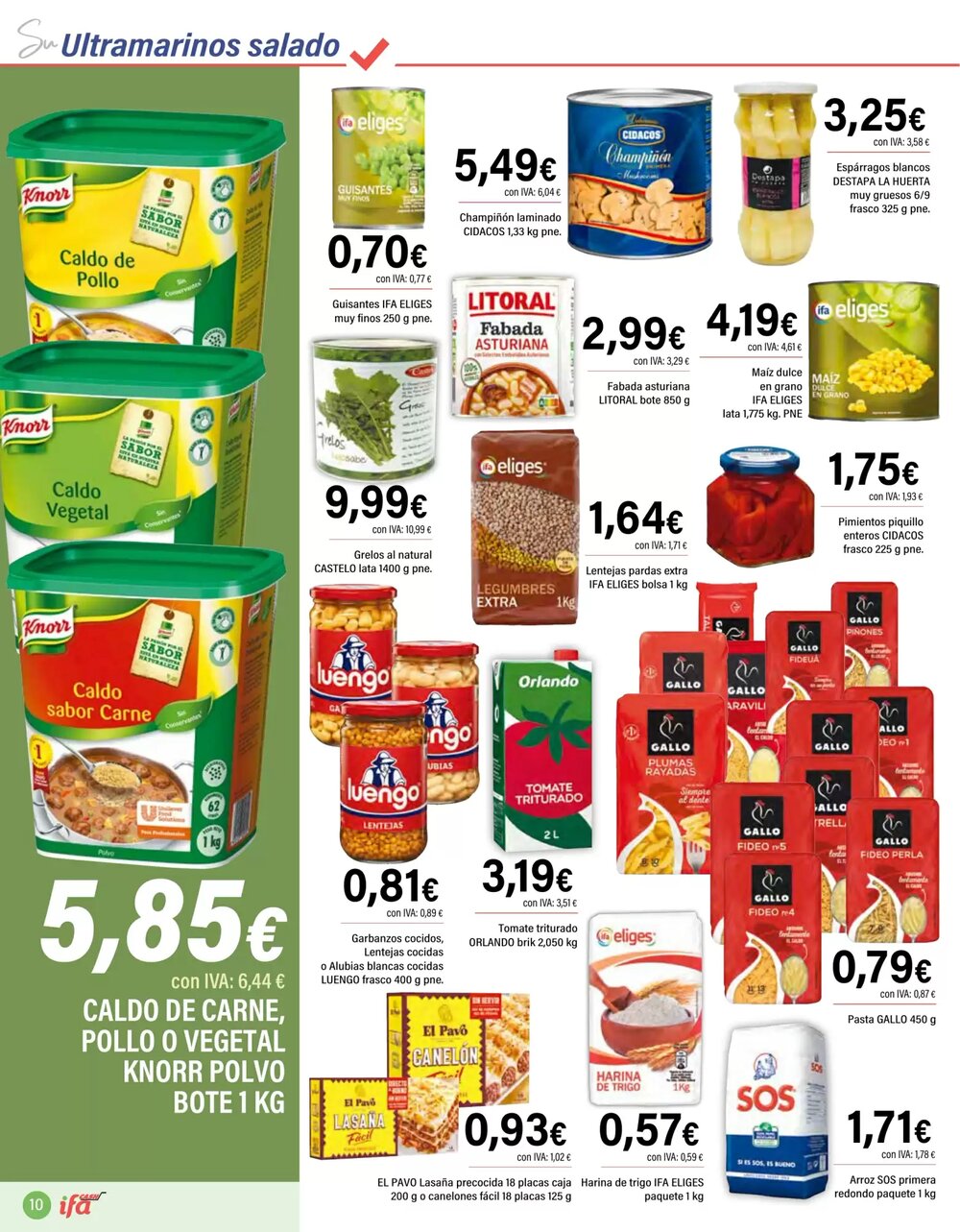 Folleto promocional de Cash Ifa válido desde el 19/02/2026 - Página 10.