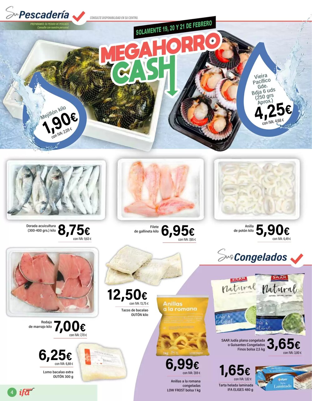 Folleto promocional de Cash Ifa válido desde el 19/02/2026 - Página 4.