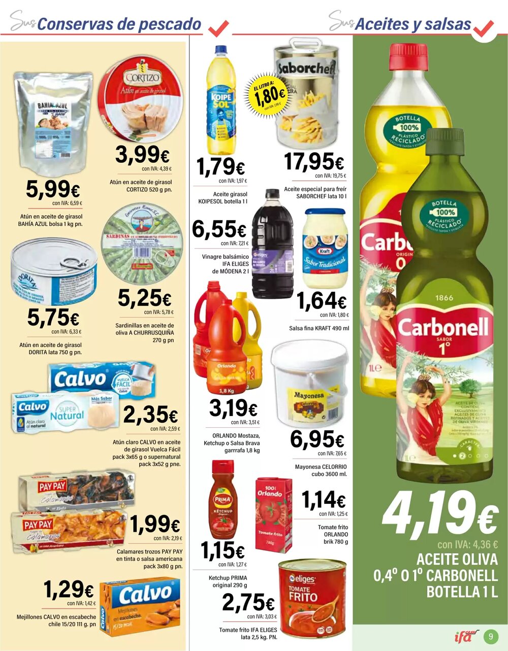 Folleto promocional de Cash Ifa válido desde el 19/02/2026 - Página 9.