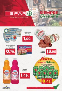 Folleto promocional de Spar Tenerife válido desde el 19/02/2026